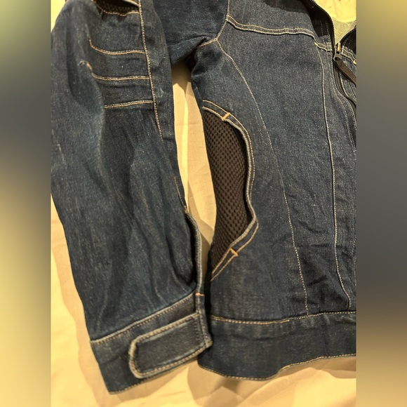Physical Science Korea Jean Motorcycle Jacket Denim - Picture 4 of 10